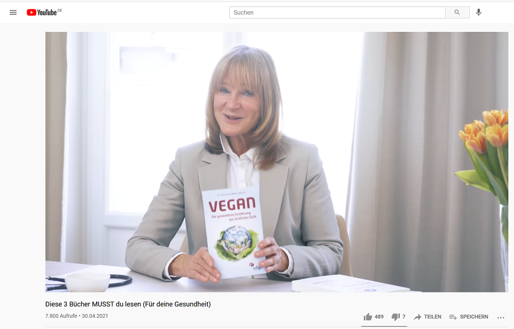 Dr Petra Bracht Buchtipp VEGAN gesuendeste Ernaehrung aus aerztlicher Sicht